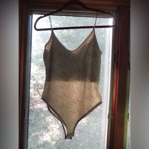 Gaze Cheetah Print Bodysuit